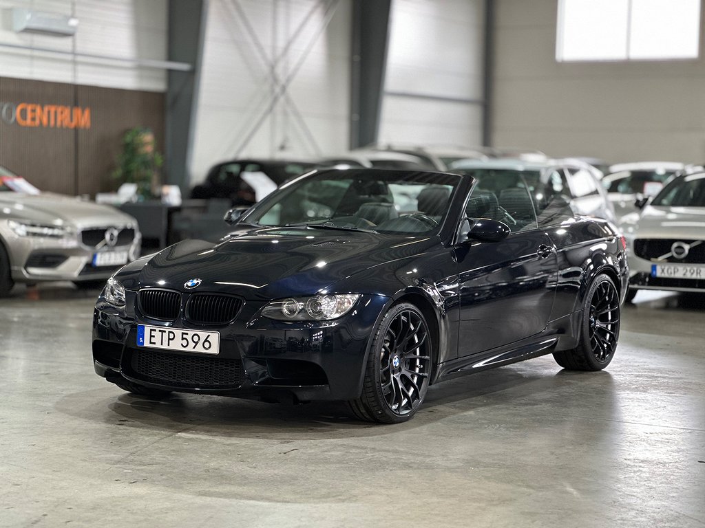 BMW M3 Convertible Drivelogic, 420hk, 2008