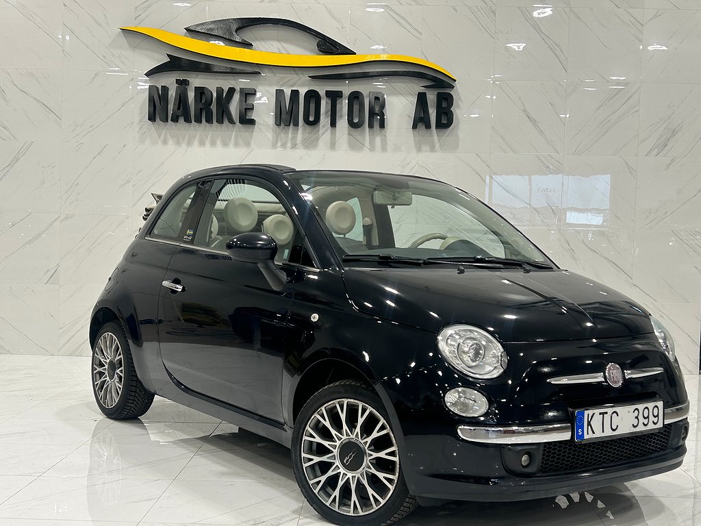 Fiat 500C 1.2 8V Lounge Euro 5 Cabriolet Swe open edition 