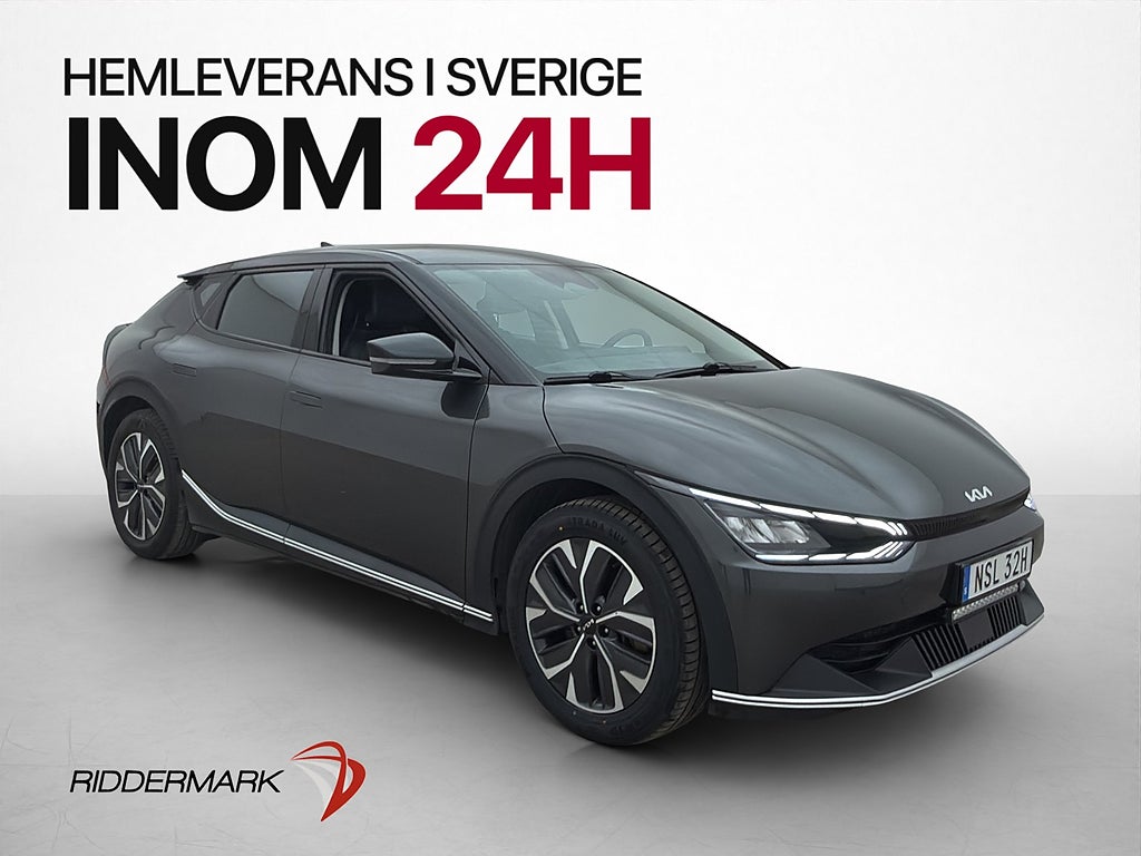 Kia EV6 77.4 kWh 325hk AWD Dragkrok Kamera CarPlay MOMS