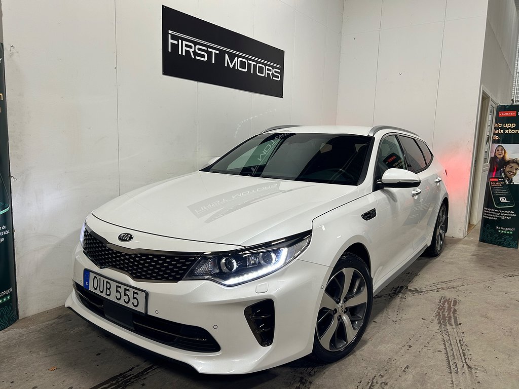 Kia Optima Sport Wagon 1.7 VGT DCT GT-Line/Nyservad/2-Ägare