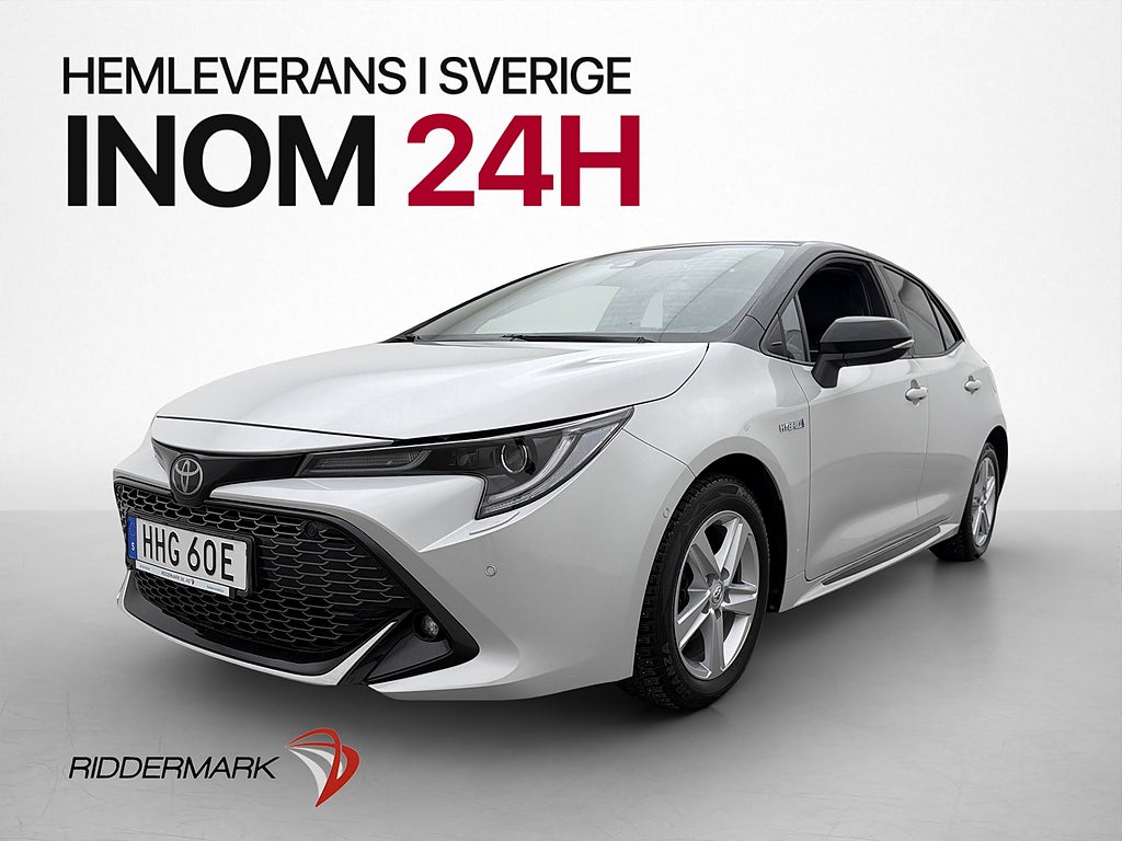 Toyota Corolla Hybrid GR Sport M&K-Värm HUD Kamera HalvSkinn