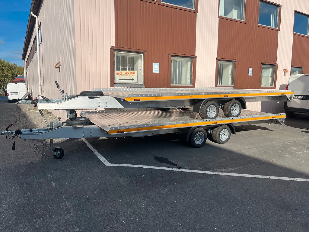 Gromex L2 2700kg Bilsläp Biltrailer