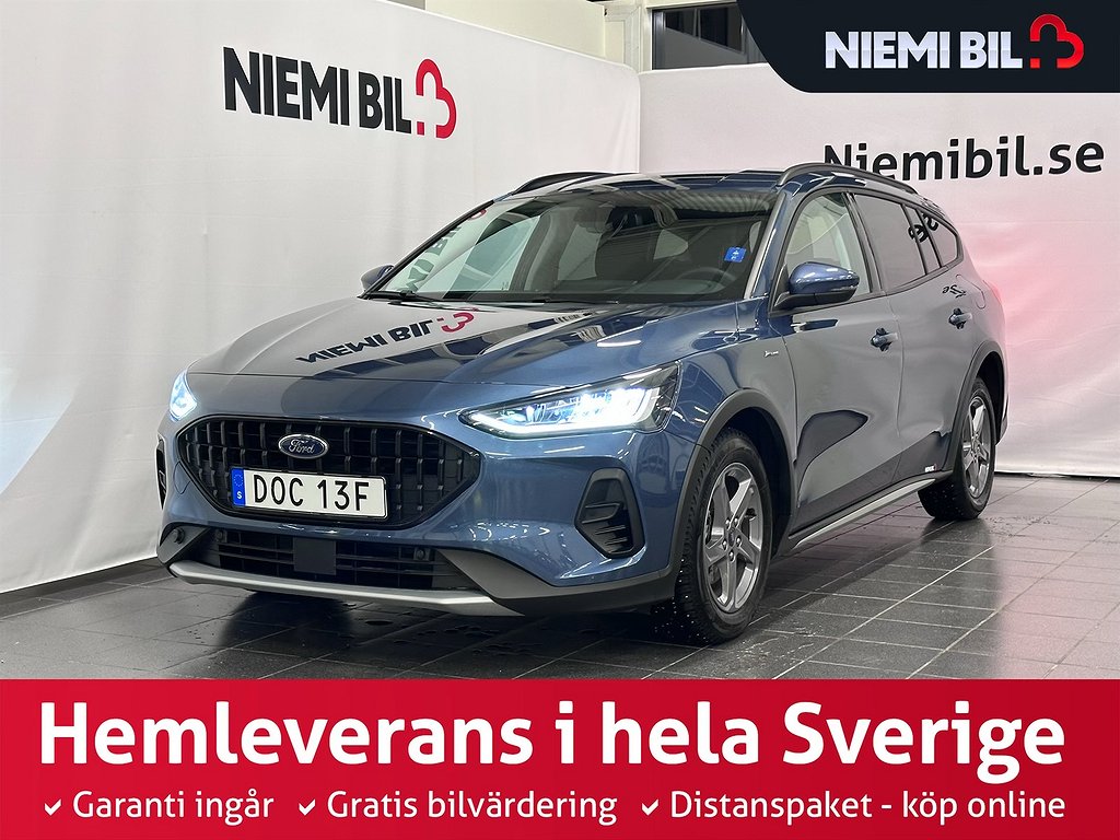 Ford Focus Active 1.0 Hybrid E85 Business S&Vhjul/Mvärm/MOMS