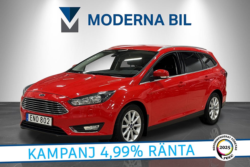 Ford Focus Kombi 1.0 EcoBoost 100hk Titanium Eu6