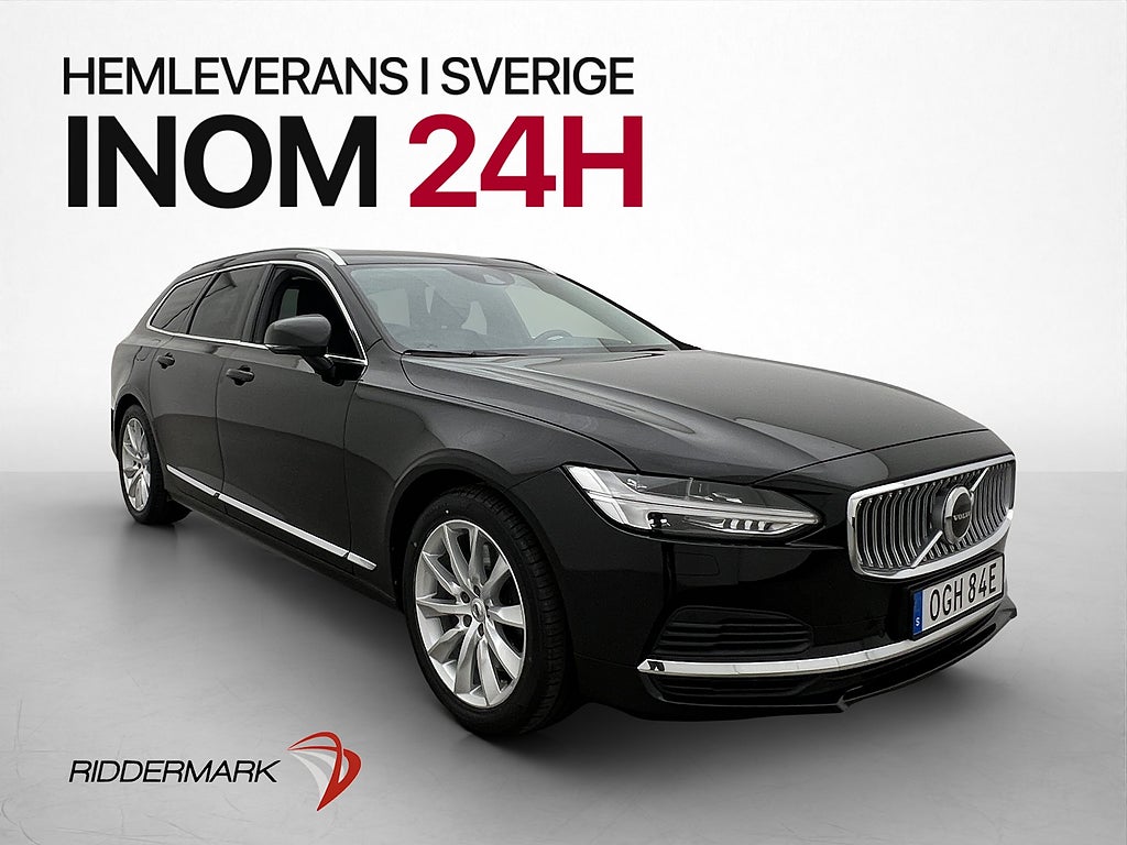 Volvo V90 T6 AWD Advanced H/K VOC Värm Kamera Navi Dragkrok