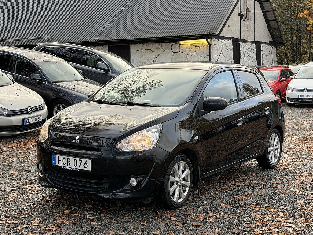Mitsubishi Space Star 1.2 MIVEC ClearTec – Låga mil, Euro 6, 2015