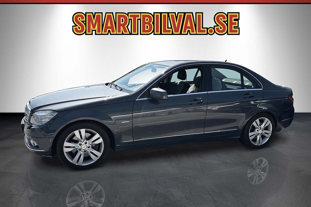 Mercedes-Benz C 350 CDI 4MATIC Avantgarde Aut Skinn Drag Nybesiktad 