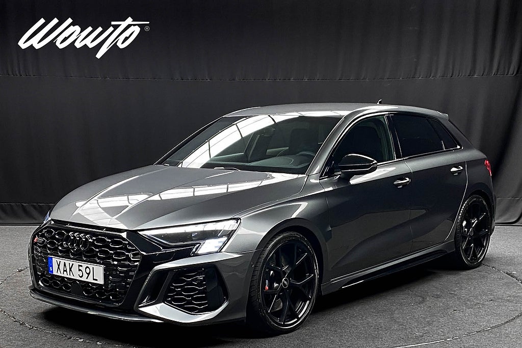 Audi RS3 Sportback 400HK /Massage/Matrix/B&O/Sv-Såld