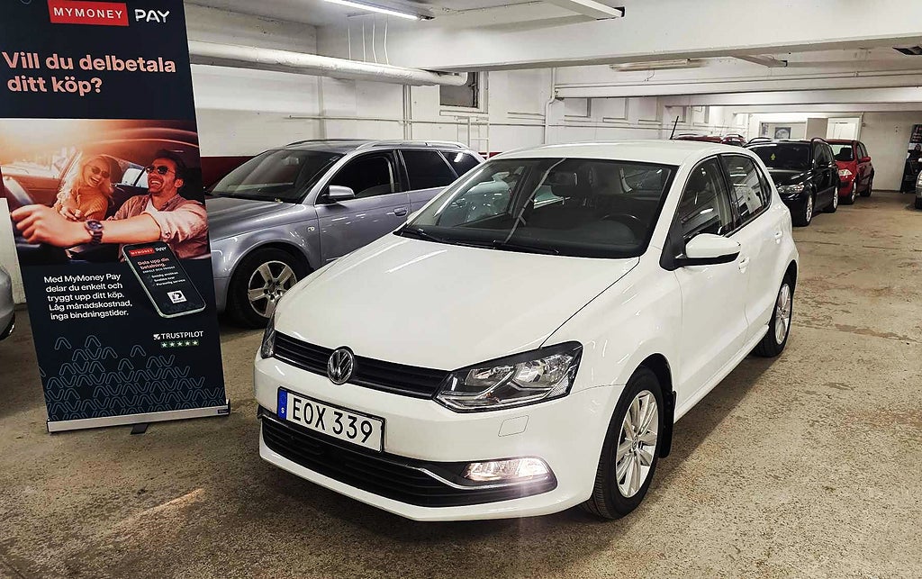 Volkswagen Polo 5-dörrar 1.4 TDI DPF BMT Base Ny servad 