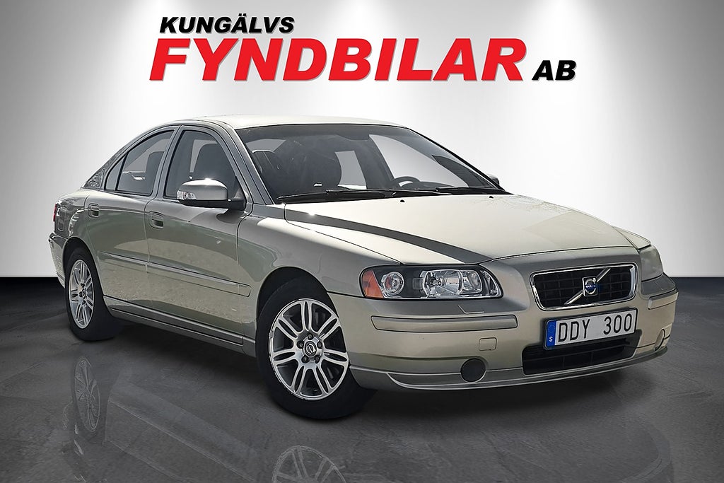 Volvo S60 2.5T Aut, 210hk, SKINN, 2 brukare