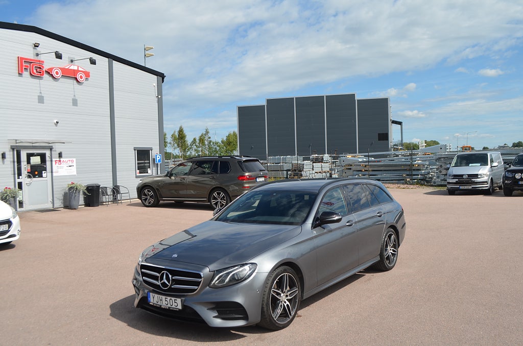 Mercedes-Benz E 220 T d 9G-Tronic AMG Line 194 hk Värmare Drag Euro 6