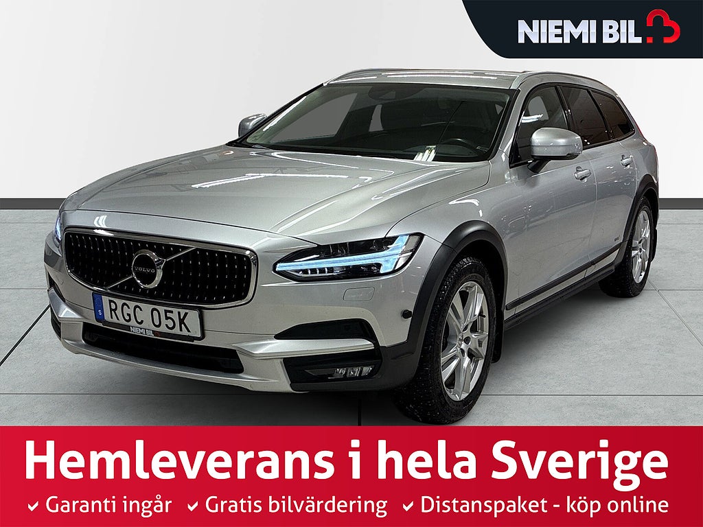 Volvo V90 Cross Country D4 AWD Aut Momentum Drag Mvärm Kamera Navi Cockpit S&V 