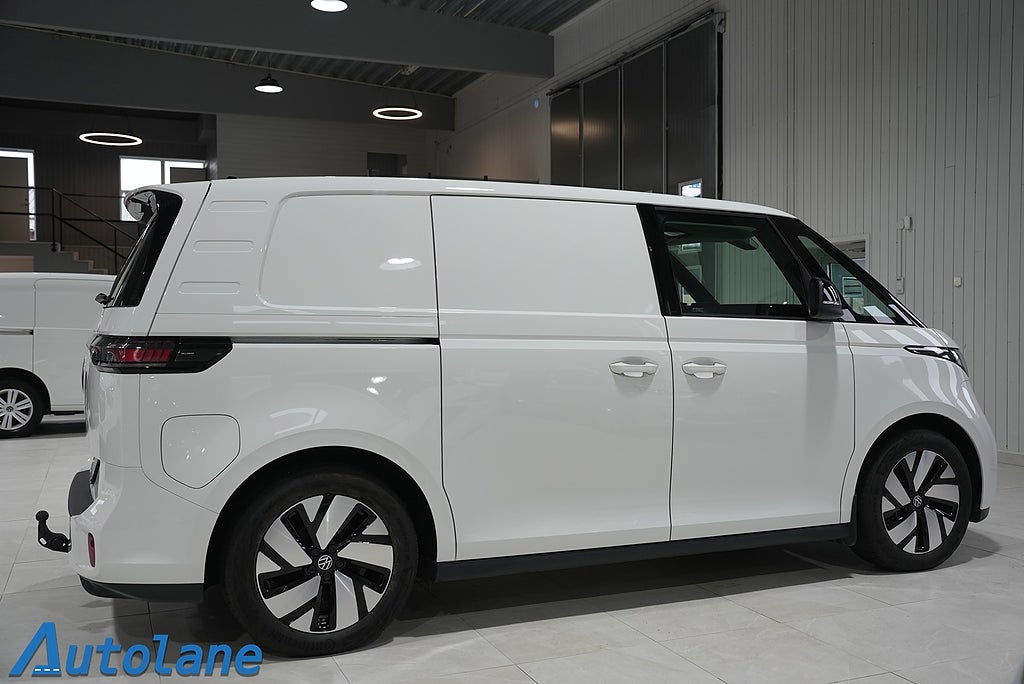 Volkswagen ID. Buzz Cargo 82kWh 204hk P-Värmare,Dragkrok,Kamera,CarPlay