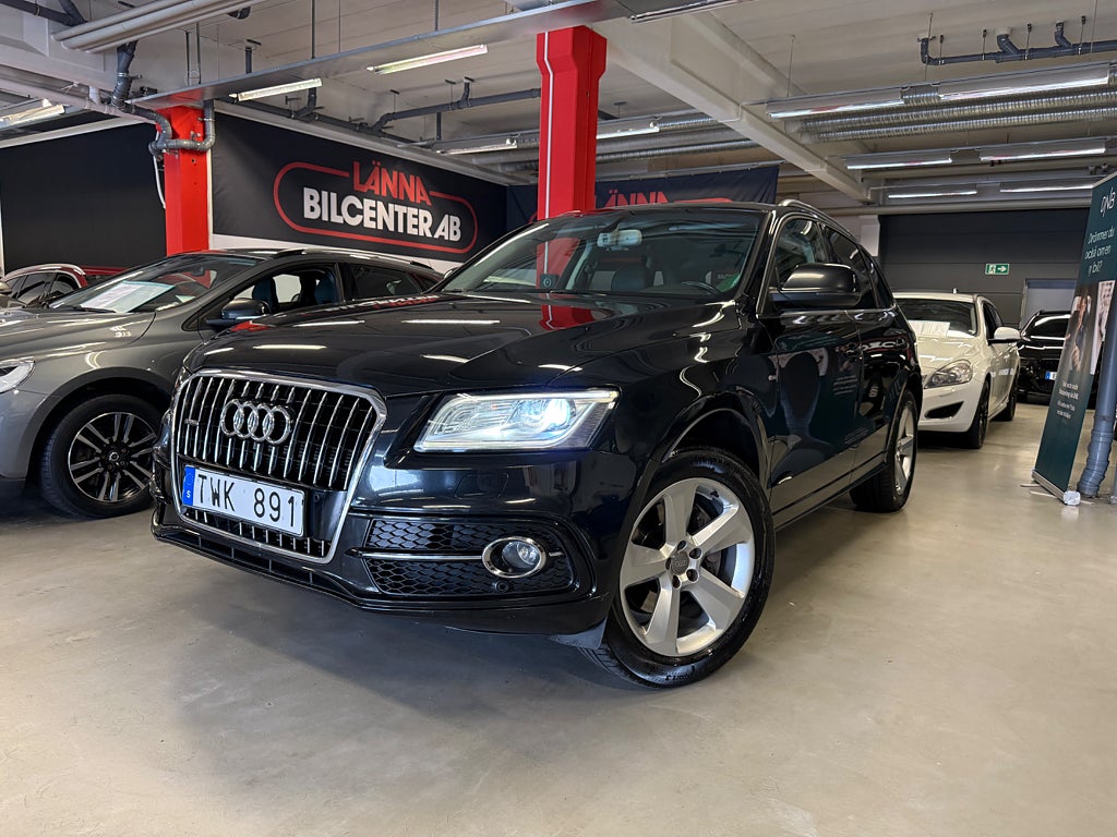 Audi Q5 3.0 TDI V6 quattro Drag Värmare Pano B&O Alcantara 2Äg