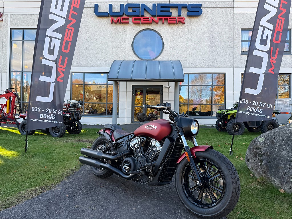 Indian Scout Bobber #Freedom Slip-on# 