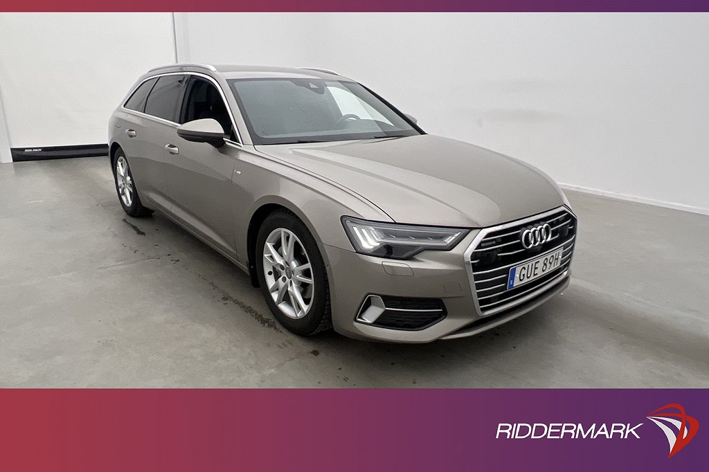 Audi A6 40 TDI 204hk Quattro S-Line D-Värm 360° Navi Drag