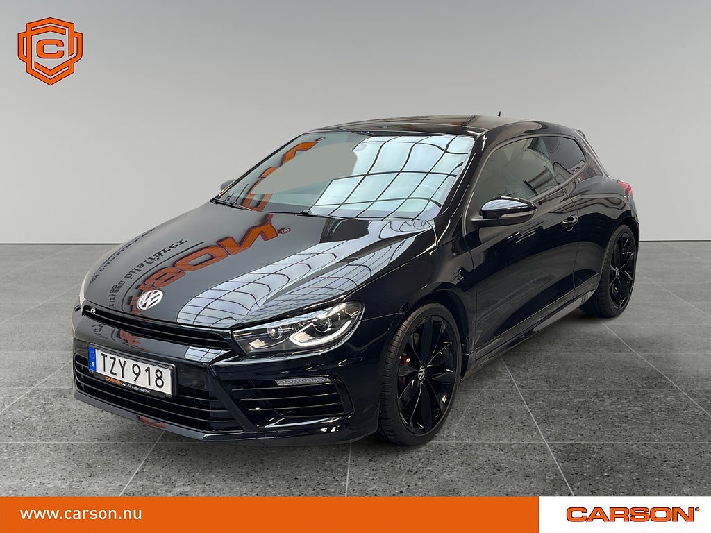 Volkswagen Scirocco R 2.0 TSI Aut 280HK Glastaklucka Apple Carplay Läder