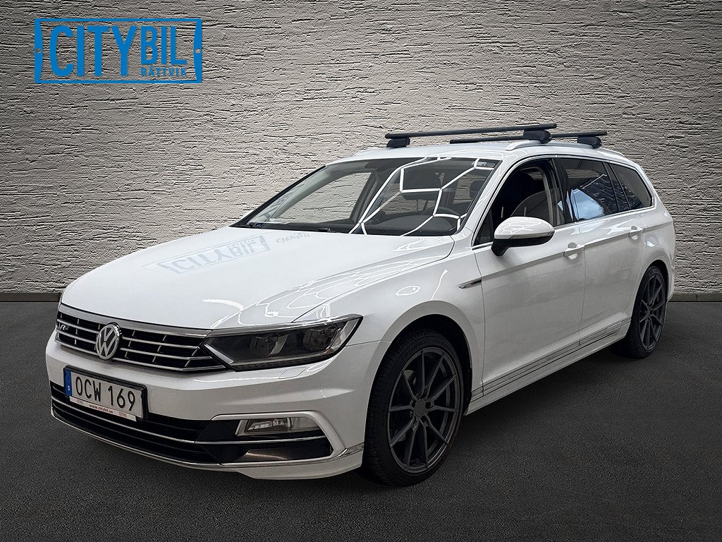 Volkswagen Passat SC 2.0TDI 190hk Aut 4M R-Line Drag+Värmare