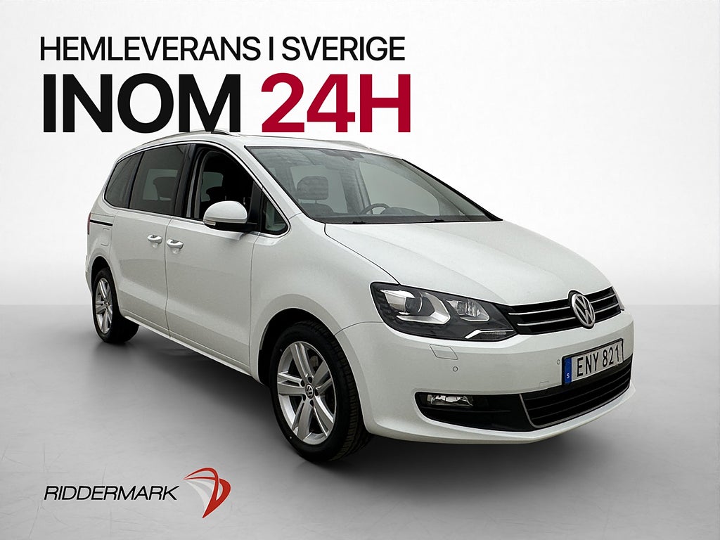 Volkswagen Sharan 2.0 TDI 7-Sits D-Värm Pano B-Kamera Drag