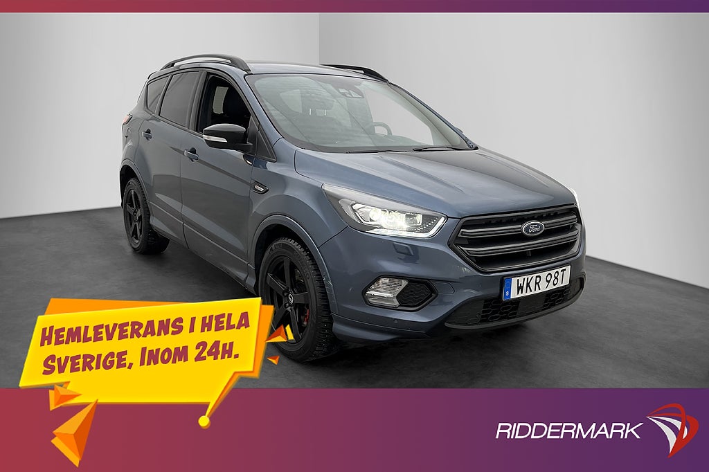 Ford Kuga 150hk ST-Line SONY M/K-Värmare Kamera Dragkrok