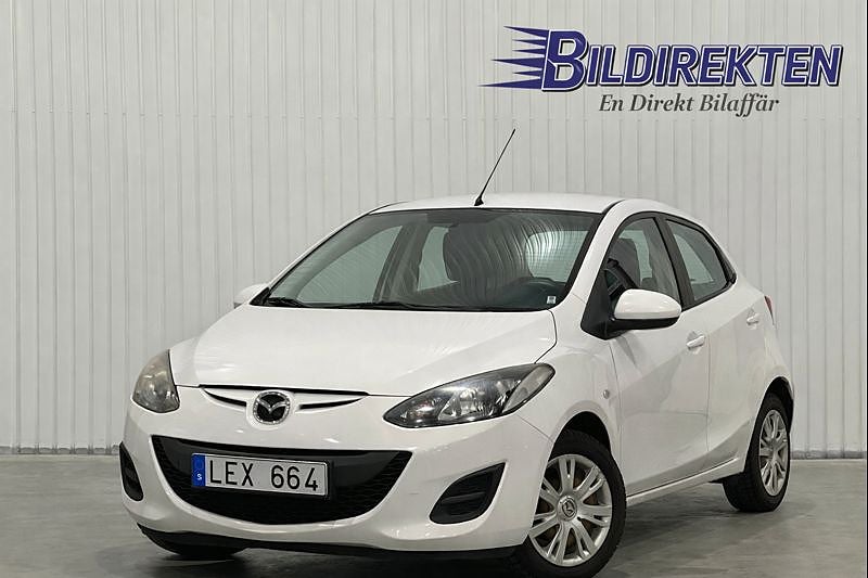 Mazda 2 5-dörrar 1.3 MZR NYSERVAD SKATT 536:-/ÅR 84HK