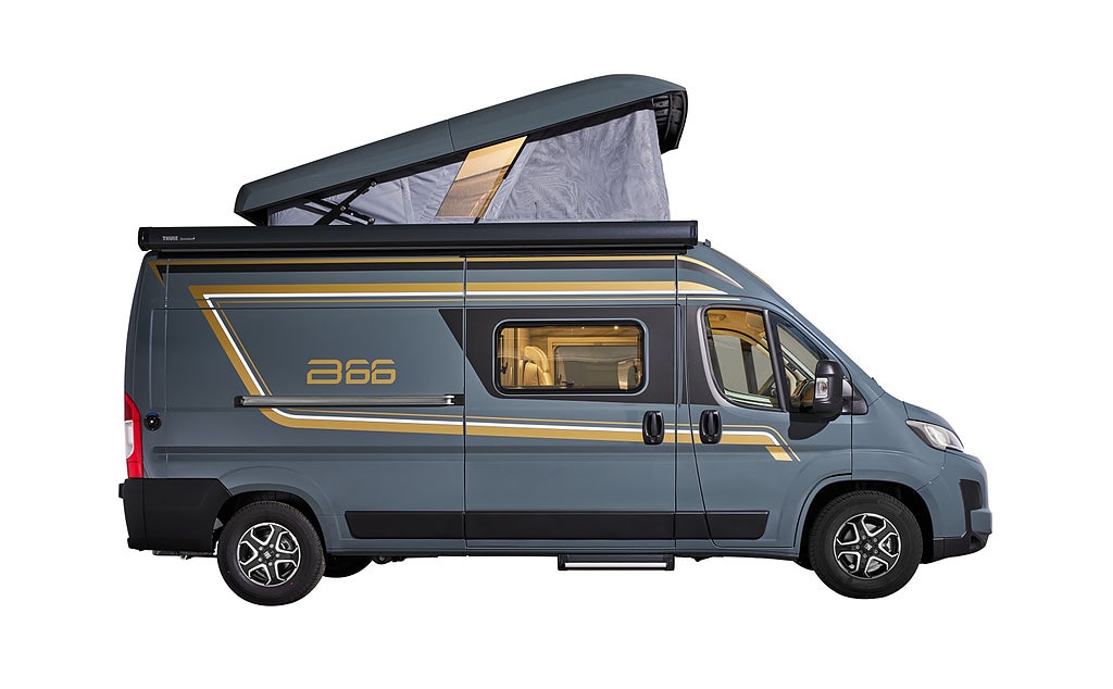 Bürstner B66 Campeo C 600, Plåtis, Pop-up, Automat, Inkom