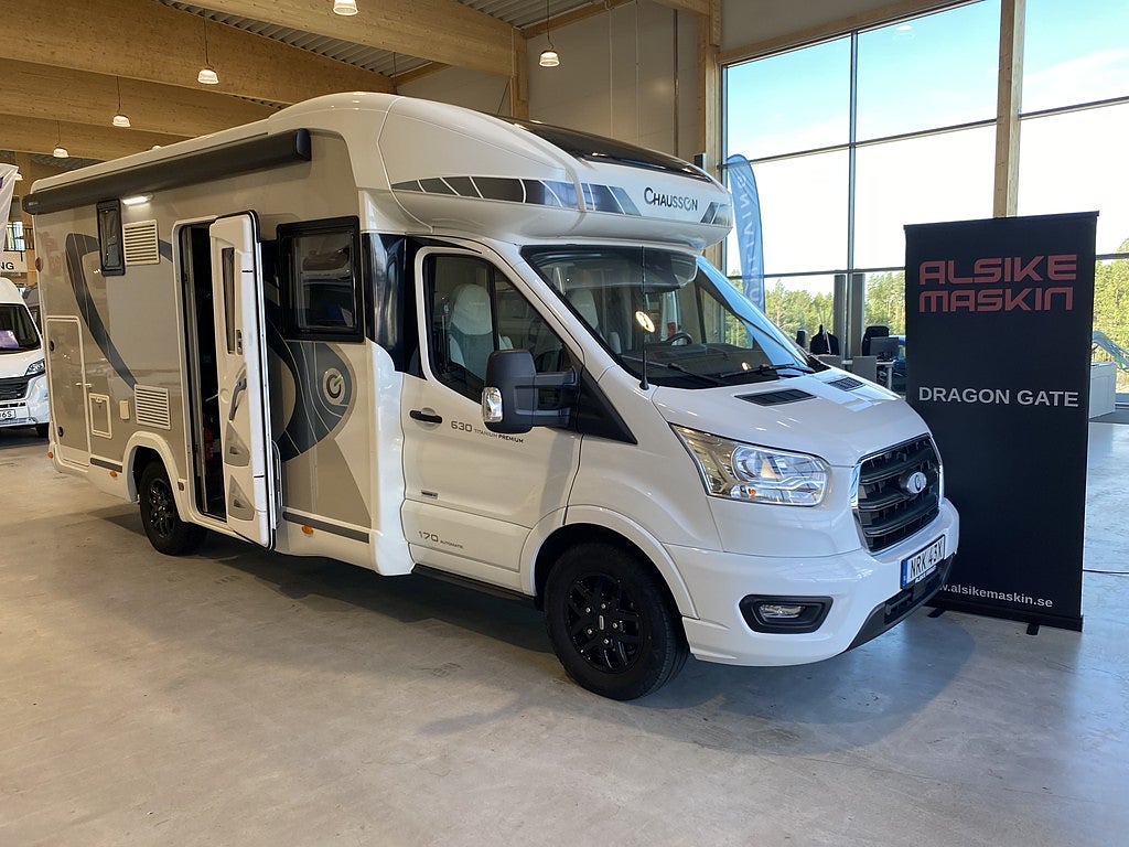 Chausson 630 Titanium Premium / Taksäng / Solcell / 1 ägare / Automat 170