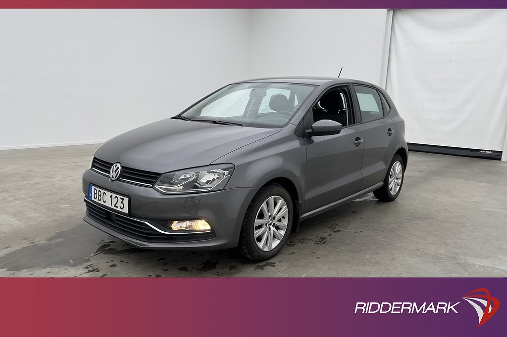 Volkswagen Polo 1.2 TSI 90hk Bluetooth 0,47l/Mil 4,95% RÄNTA