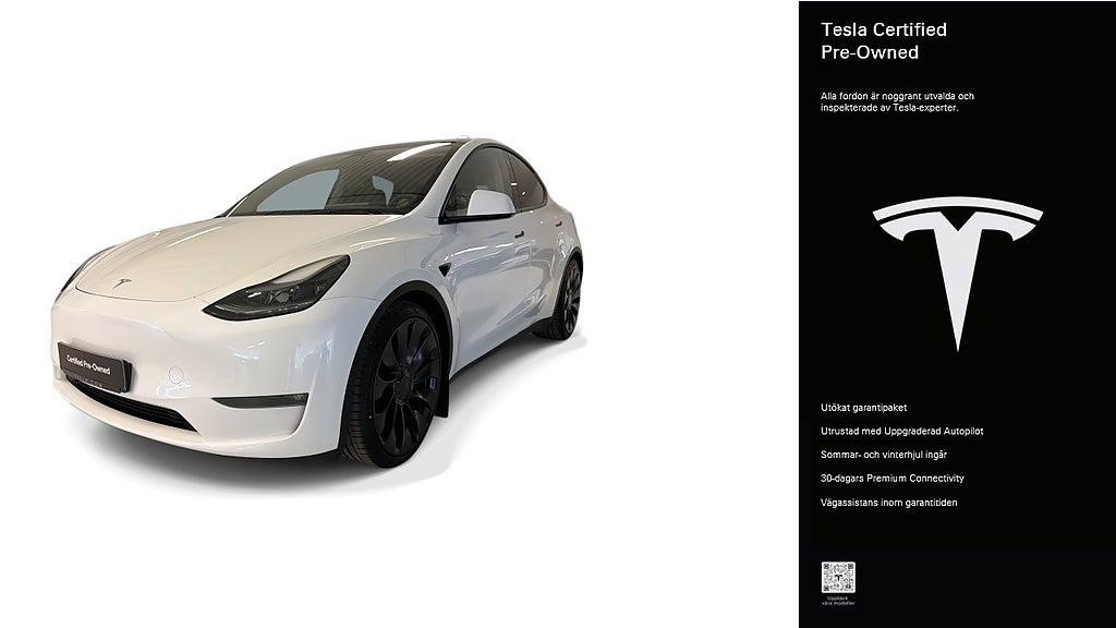 Tesla Model Y Performance Certified Pre-Owned 3,84% ränta