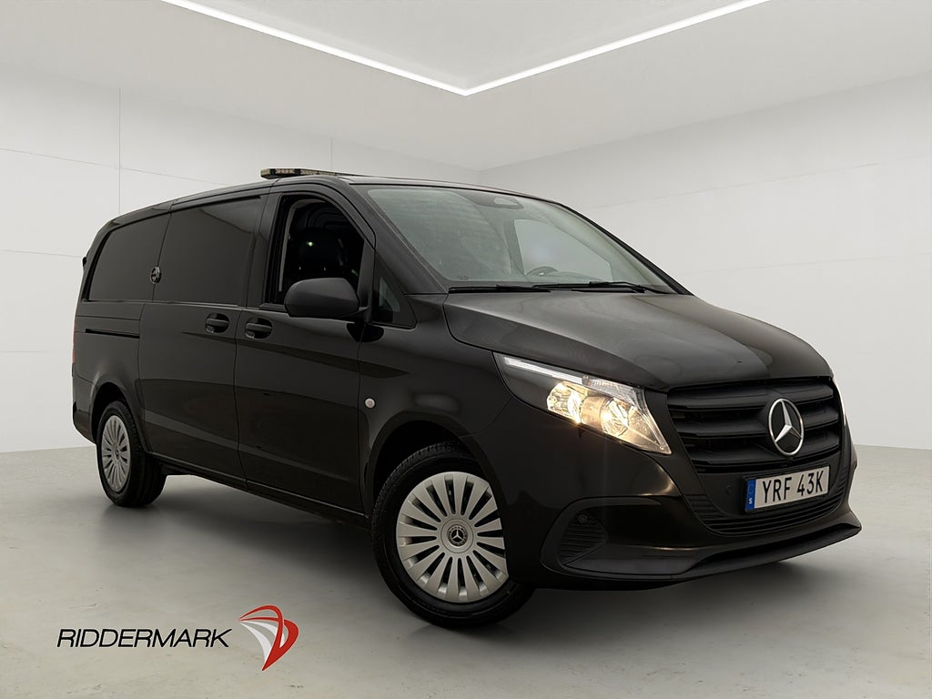 Mercedes-Benz Vito L2 116 Värm Drag Skinn 2xDörr B-Kam Moms