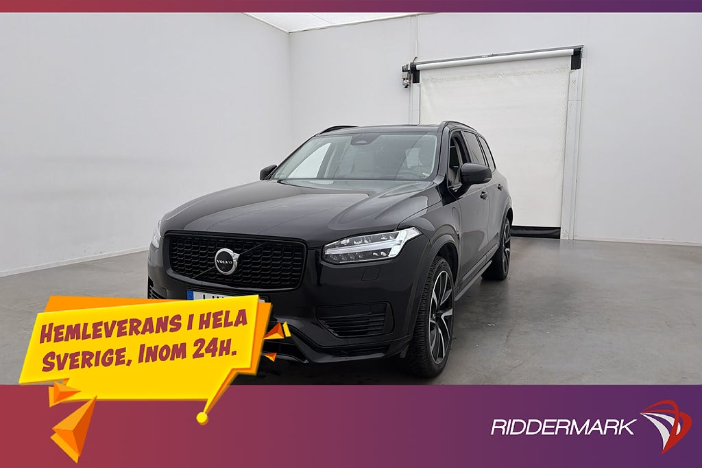 Volvo XC90 Recharge T8 456hk Ultimate Dark 7-Sits Luft Drag