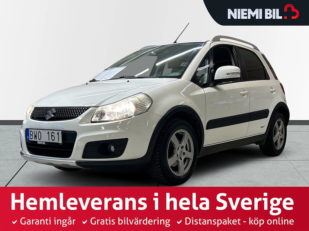 Suzuki SX4 1.6 VVT 120hk Kamkedja Keyless Låga Mil S&V-däck