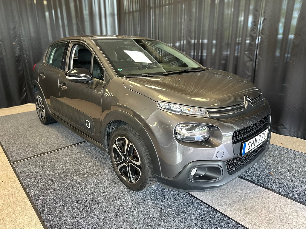 Citroën C3 1.2 VTi 82hk|Låg skatt|KamremBytt|P-sensor|Farthållare