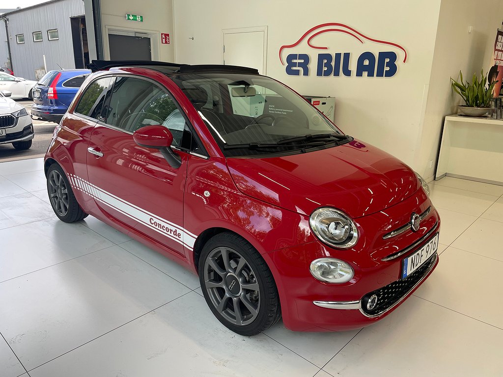 Fiat 500C 1,2 Cab 