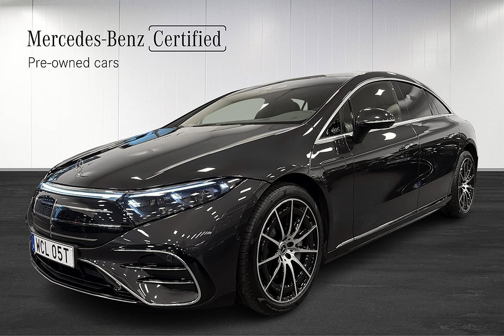 Mercedes-Benz EQS350 350 AMG Hyperscreen Burmester Drag Pano Airmatic HUD