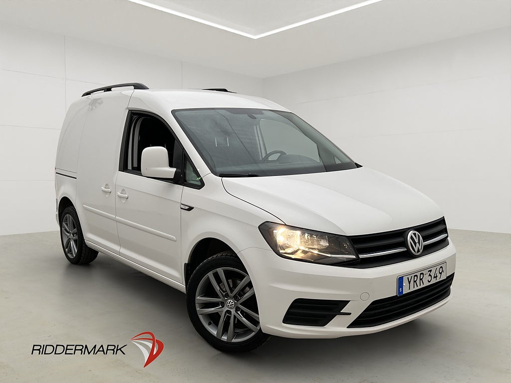 Volkswagen Caddy 2.0TDI Värmare Drag PDC V-Inredd Moms