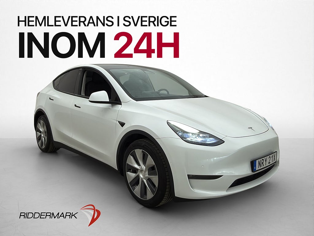 Tesla Model Y Long Range AWD Autopilot Panorama Svensksåld