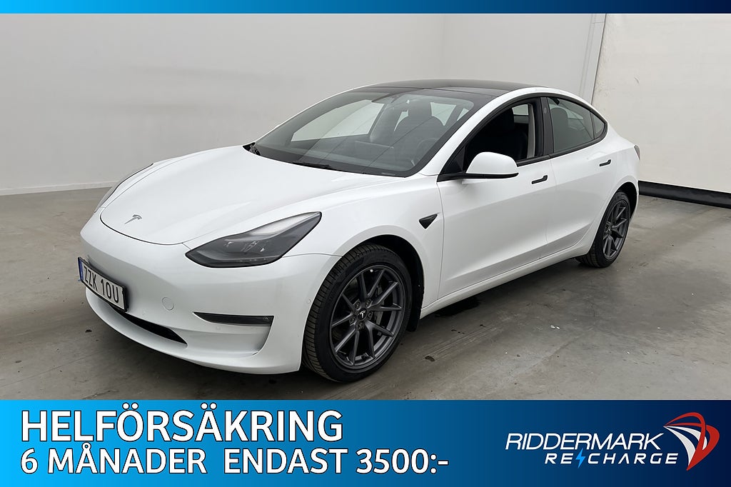 Tesla Model 3 Longe Range AWD Autopilot Svenksåld MOMS