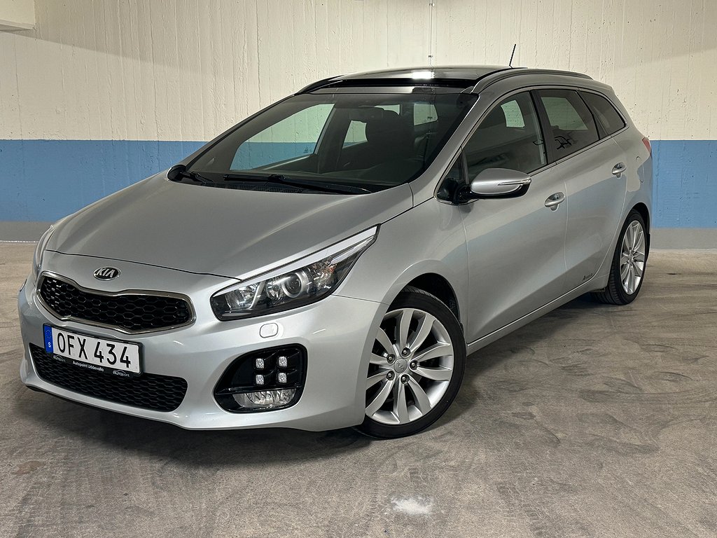 Kia CEED 1.6 -GT-Line-PANORAMA-DRAGKROG-NYSERVAD-BACKKAMRA-