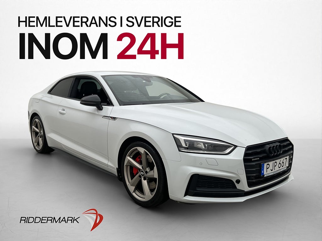 Audi A5 2.0 TFSI 252hk Q Full S Line B&O Värmare Cockpit