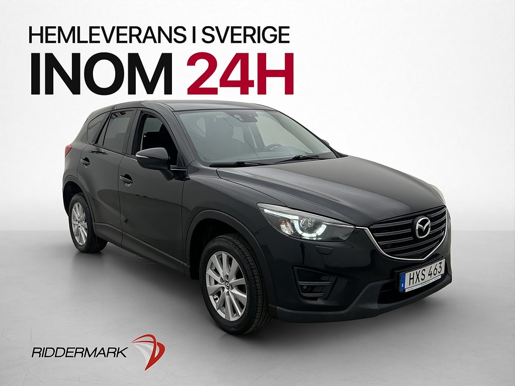 Mazda CX-5 2.0 AWD 160hk 2-Brukare Navi Sensorer Döda-Vinkel
