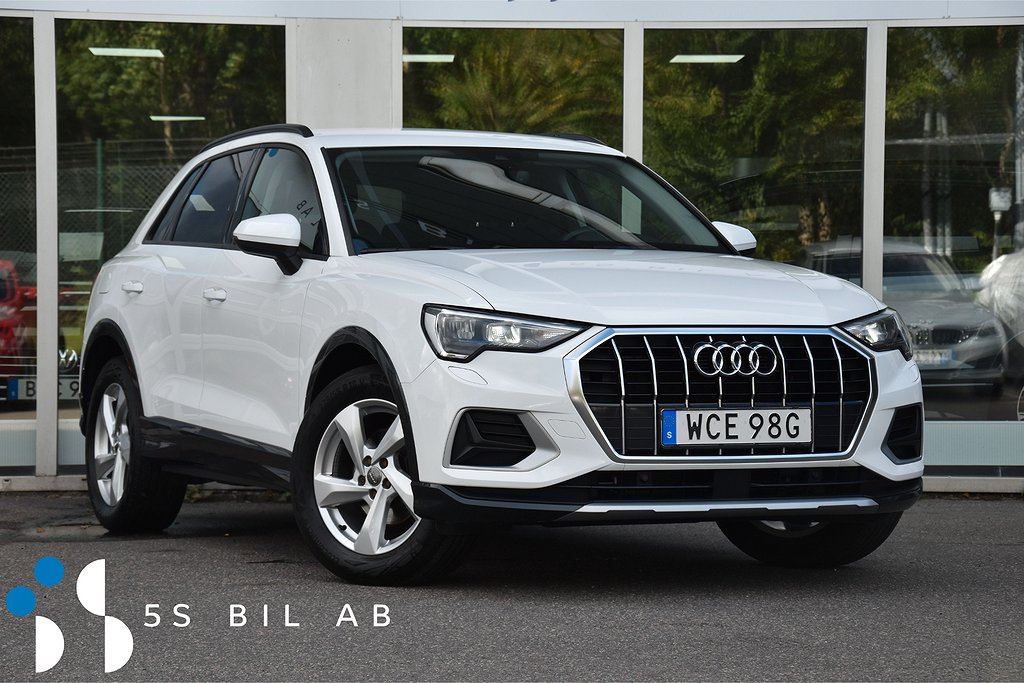 Audi Q3 35 TFSI S Tronic DRAG VÄRM ALPINE DÖDAVINKEL 150HK