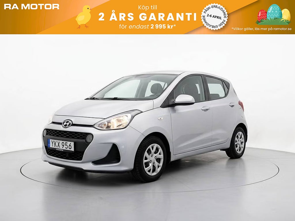 Hyundai i10 1,0 blue 67hk ComfortPlus Aut Bluetooth 1ägare P-sensor