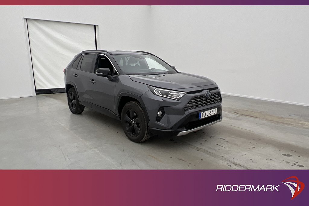 Toyota RAV4 Hybrid AWD 222hk Style 360° Navi Rattvärme Drag