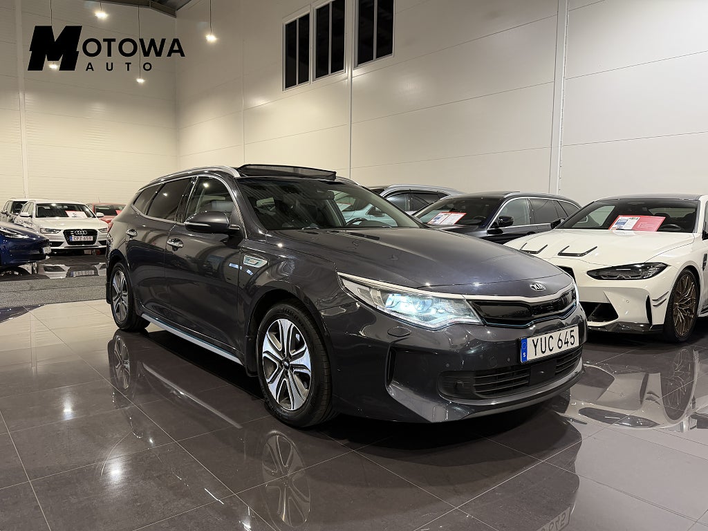 Kia Optima Sport Wagon Plug-in Hybrid Advance plus 1 ägare Euro 6