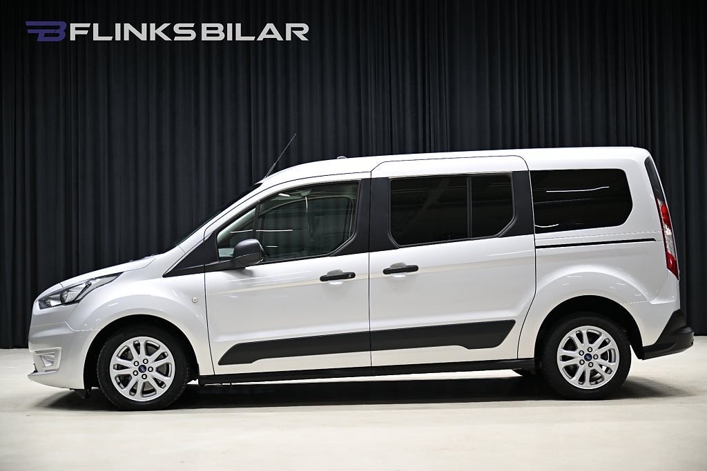 Ford Tourneo Connect Grand 100HK L2 Automat|7Sits|Dubbeldörr|Backkamera|Moms