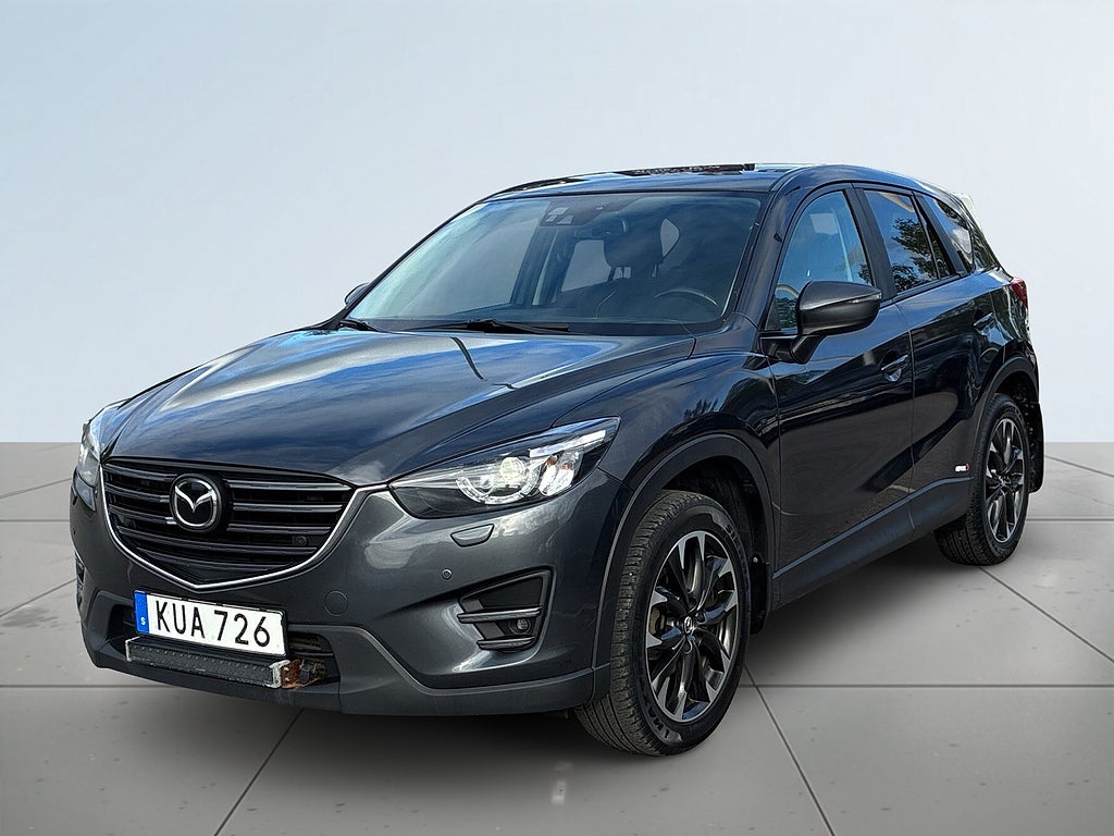 Mazda CX-5 2.2 AWD Drag/MoK-värm/SoV-däck/kamera/Navi/P-sens