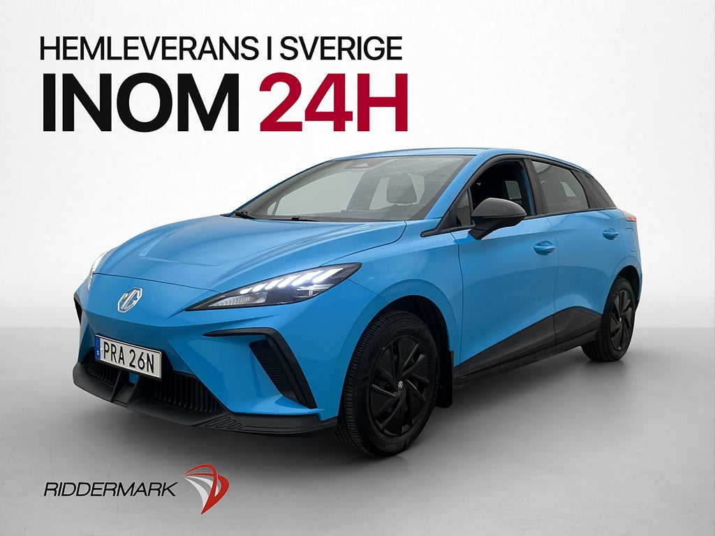 MG 4 Electric Standard Range 51kWh CarPlay Rattvärme Ad-fart
