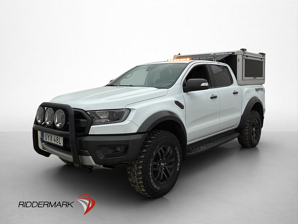 Ford ranger Raptor 213hk 4x4 Påbyggnad D-Värm Drag Diff Moms