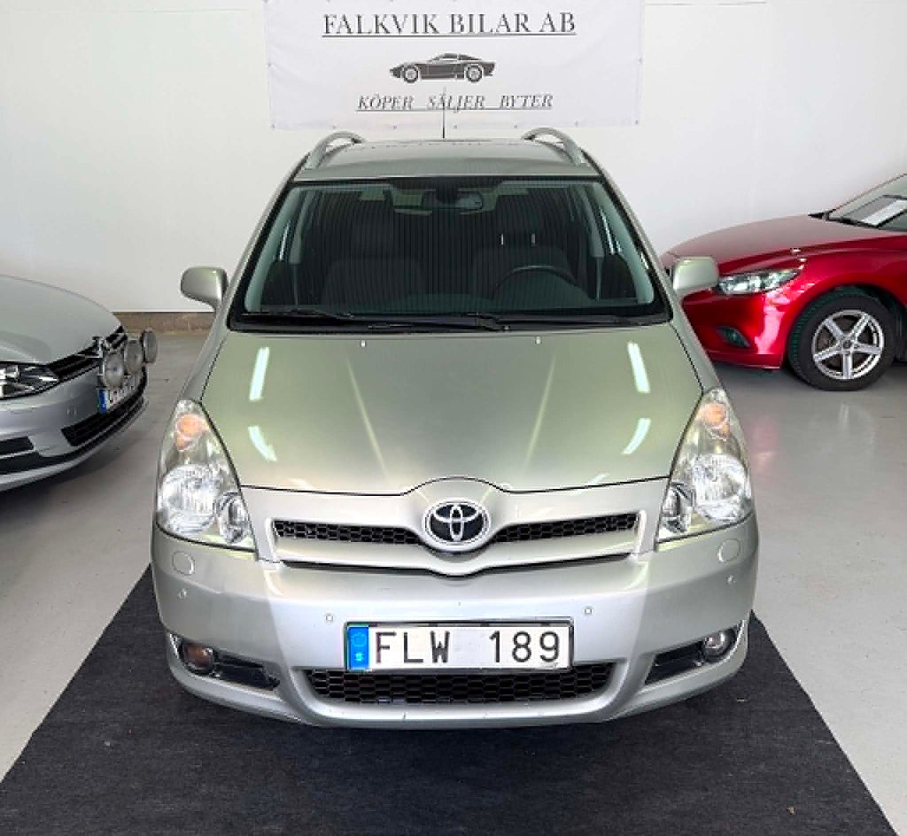 Toyota Corolla Verso 1.8 VVT-i , Nybes / Nyservad / Drag